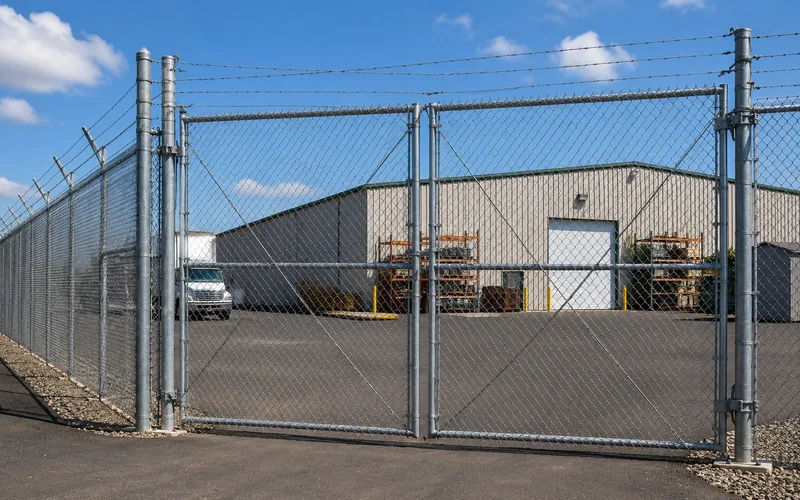 Commercial Chain Link Enclosure